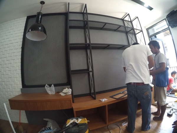 แต่งบ้านทาวน์โฮมสไตล์โมเดิร์นลอฟท์