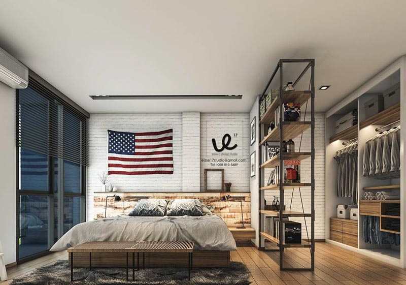 แต่งบ้านทาวน์โฮมสไตล์โมเดิร์นลอฟท์