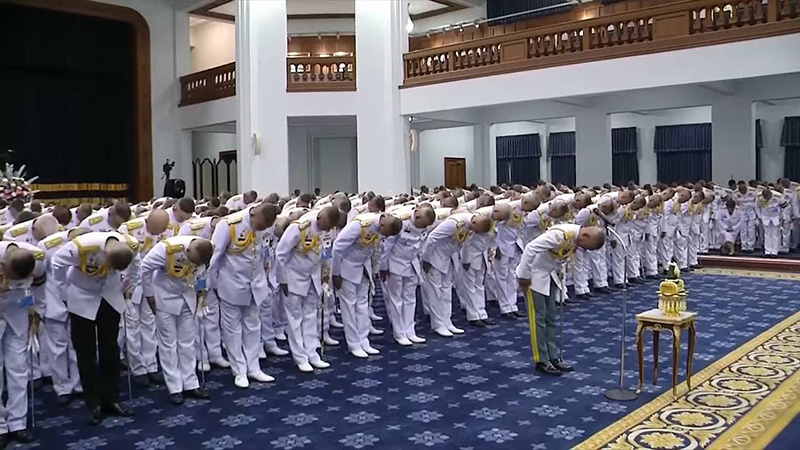 ในหลวง พระราชทานพระบรมราโชวาท