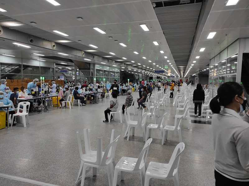 บางซื่อเปลี่ยนเวลาฉีดวัคซีน