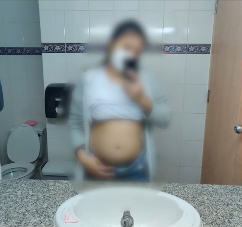 สาวท้อง 7 เดือน แท้งลูก ไม่กี่ชม. หลังฉีดไฟเซอร์