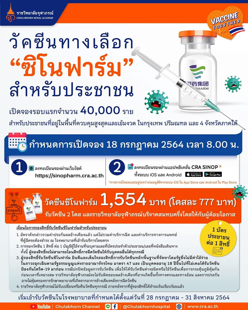 วัคซีนซิโนฟาร์ม 