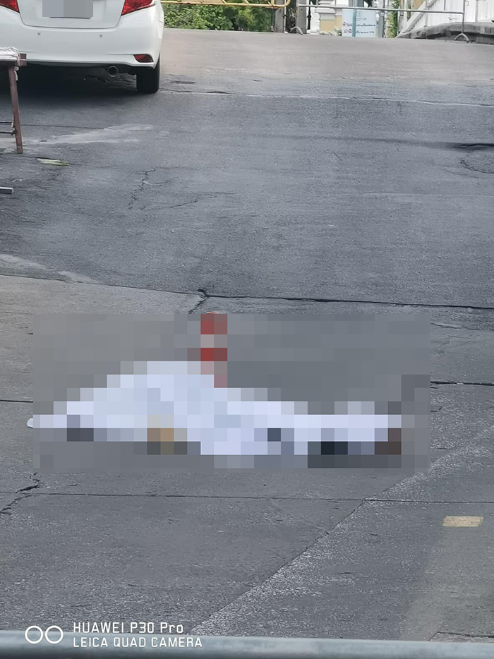 ปล่อยศพโควิด นอนกลางถนน