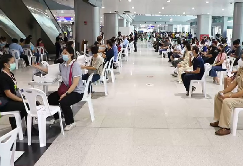 ฉีดวัคซีนโควิด สถานีกลางบางซื่อ ไม่เปิดวอล์กอิน อยากฉีดที่นี่ต้องทำตามนี้