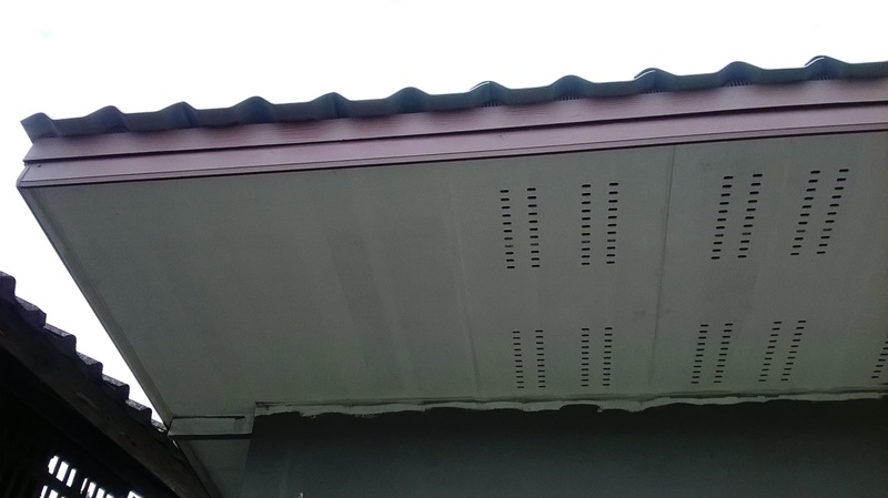 สร้างโรงจอดรถมอเตอร์ไซค์