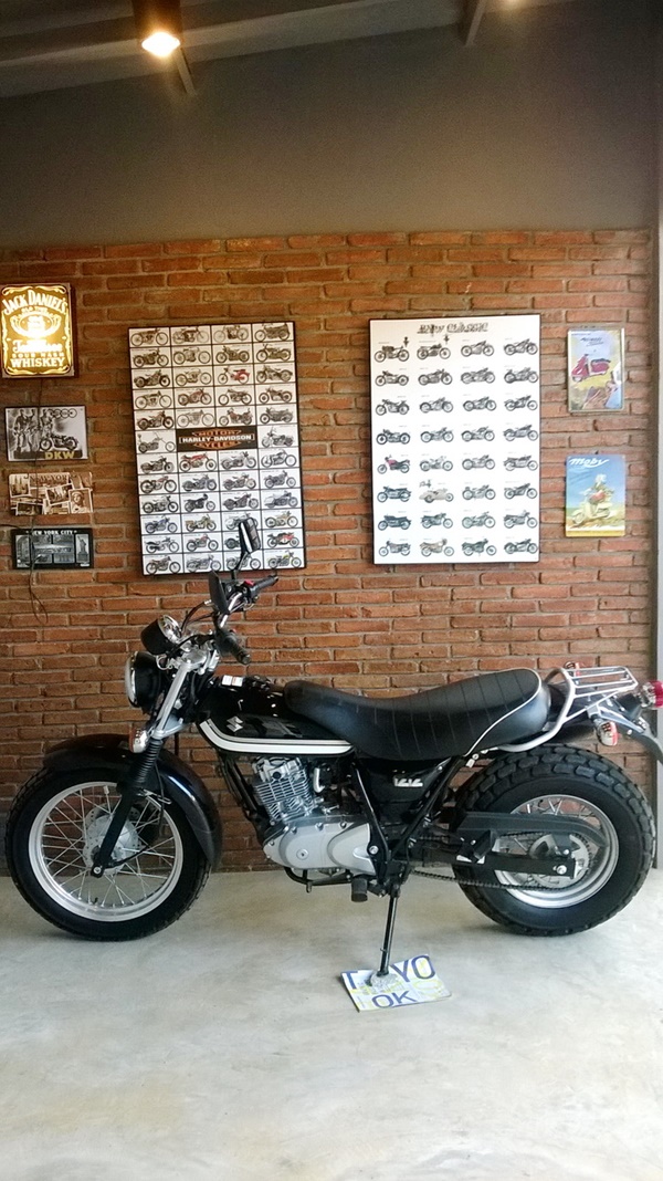 สร้างโรงจอดรถมอเตอร์ไซค์