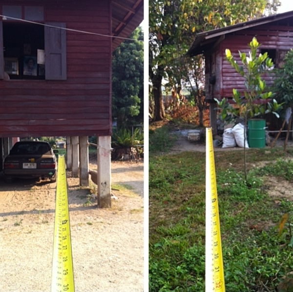 แบบบ้านครึ่งปูนครึ่งไม้