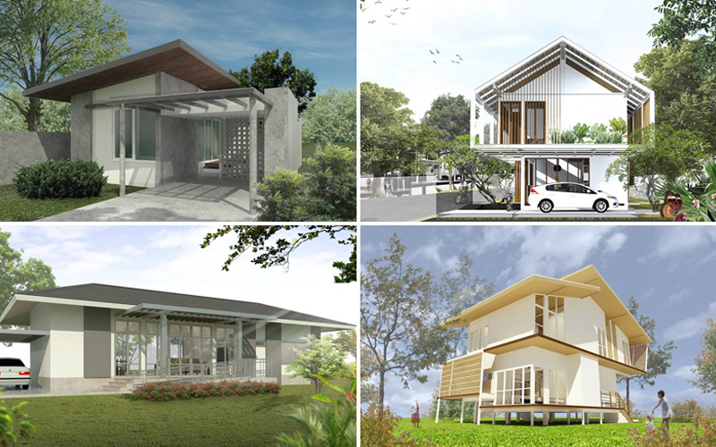 แบบบ้านฟรี ธอส.