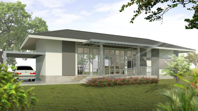 แบบบ้านฟรี ธอส.