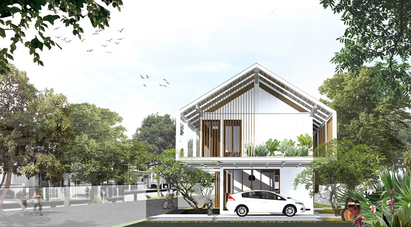 แบบบ้านฟรี ธอส.