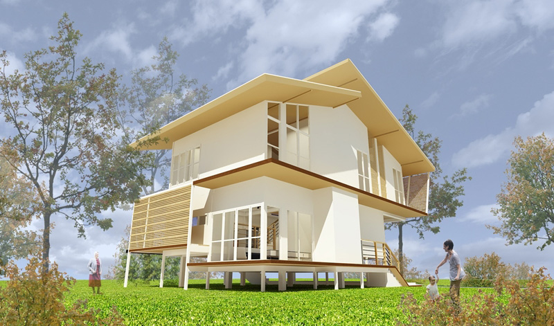 แบบบ้านฟรี ธอส.