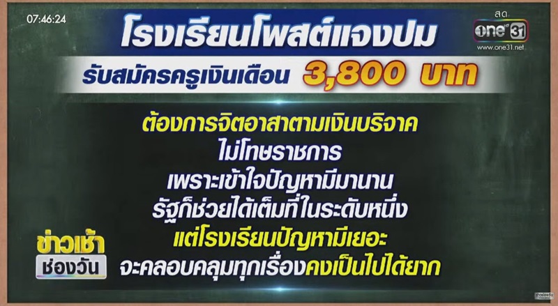 เงินเดือนครู