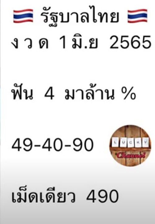 เลขเด็ดแม่น้ำหนึ่ง