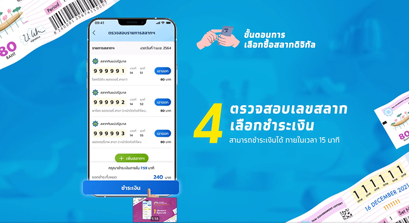 ซื้อหวยเป๋าตัง