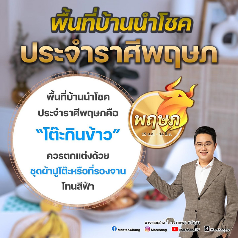 หมอช้าง แนะวิธีเสริมดวง ราศี