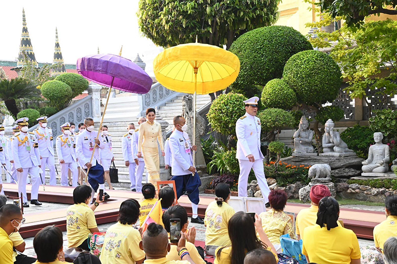 ในหลวง พระราชินี เสด็จฯ ทรงบำเพ็ญพระราชกุศล