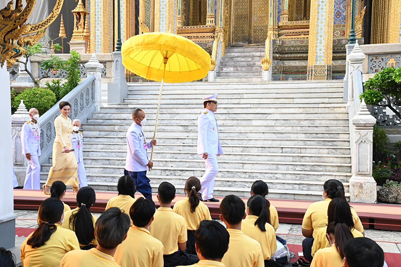 ในหลวง พระราชินี เสด็จฯ ทรงบำเพ็ญพระราชกุศล