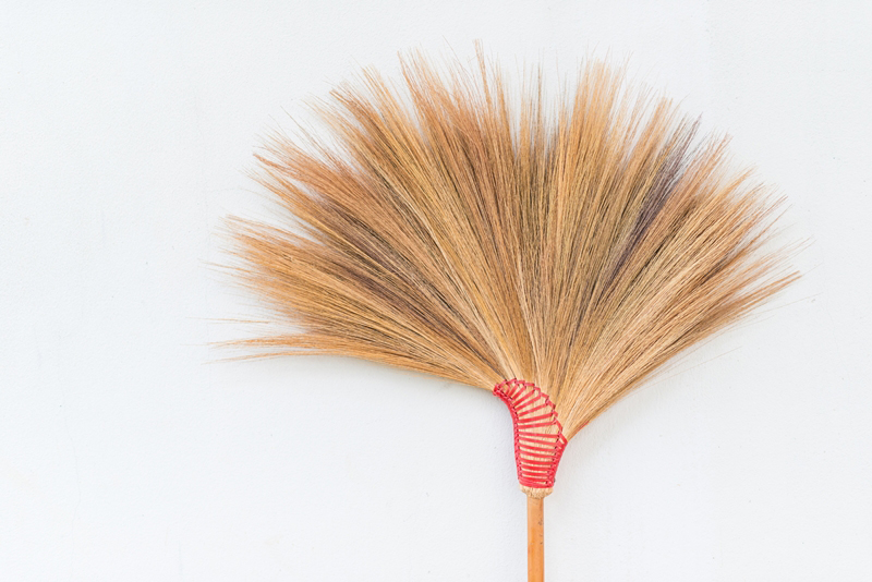 วิธีทำไม้กวาด