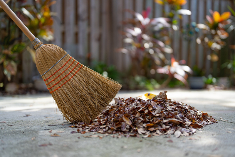 วิธีทำไม้กวาด