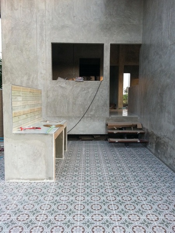 บ้านชั้นเดียวหลังเล็กกลางไร่ 