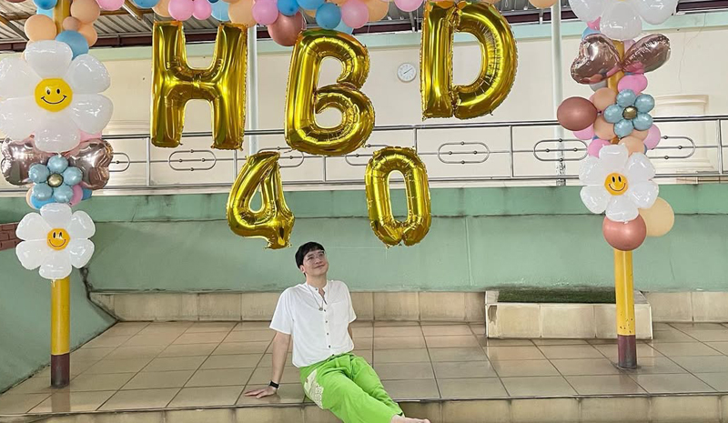 บี้ สุกฤษฏิ์ โพสต์รูปวันเกิด 40 ปี ครั้งแรกในรอบปี