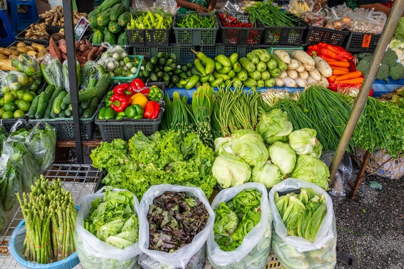 ผักไทยที่คนมักกินสด