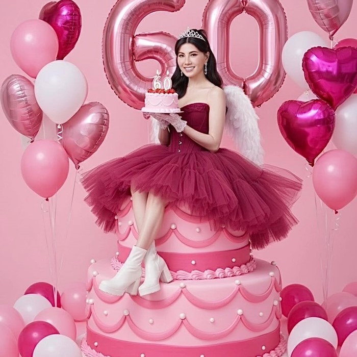  แก้ว อภิรดี ฉลองวันเกิดอายุ 60 ปี คนแห่ชมหน้าเด็กมาก 