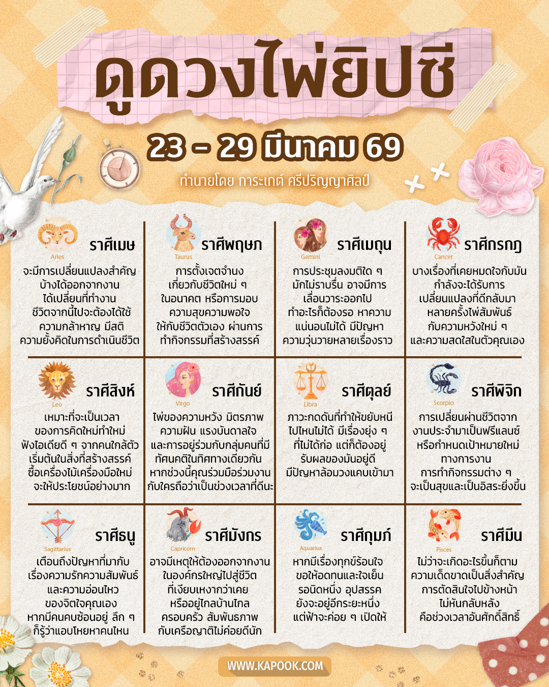 ดูดวงไพ่ยิปซี