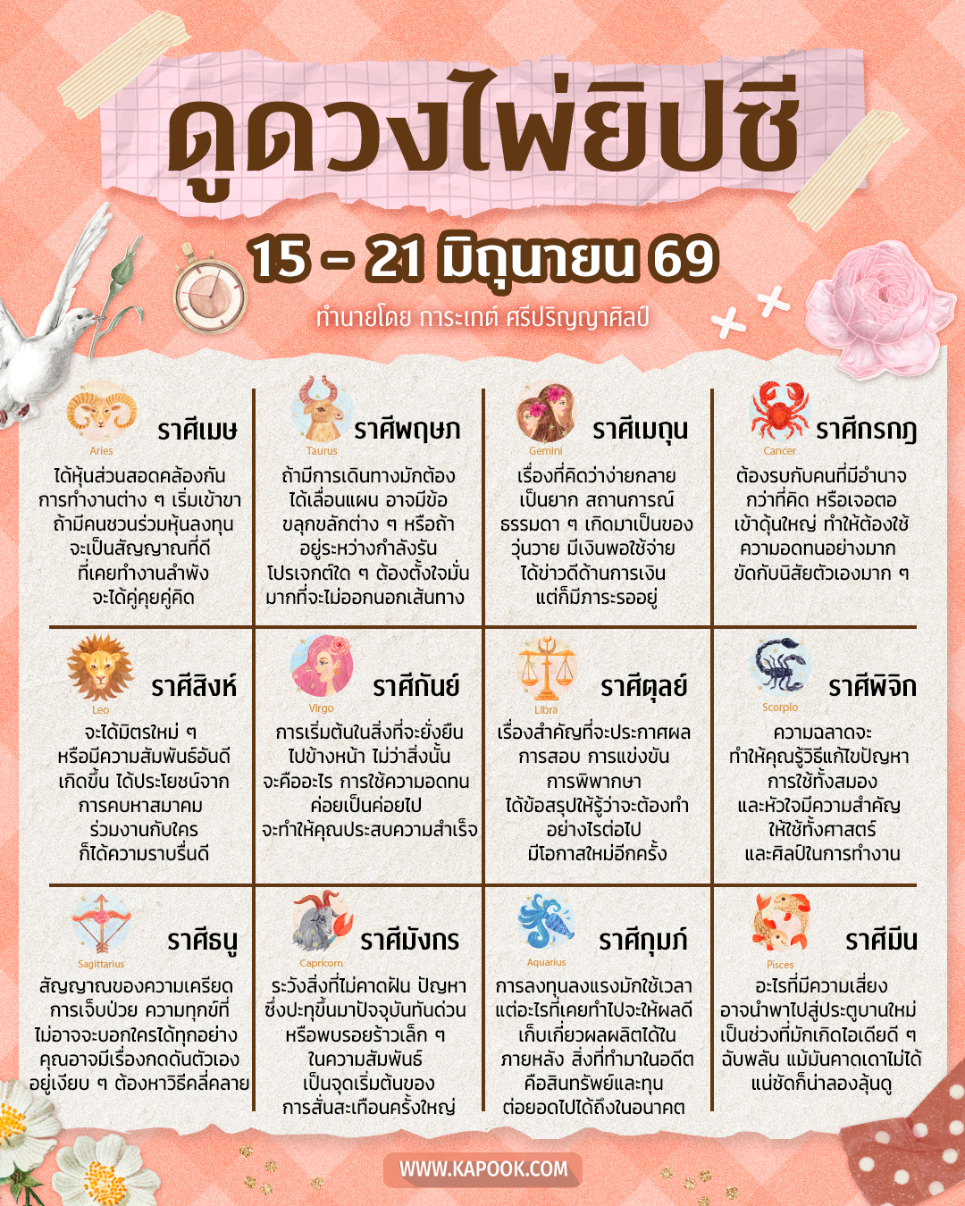 ดูดวงไพ่ยิปซี