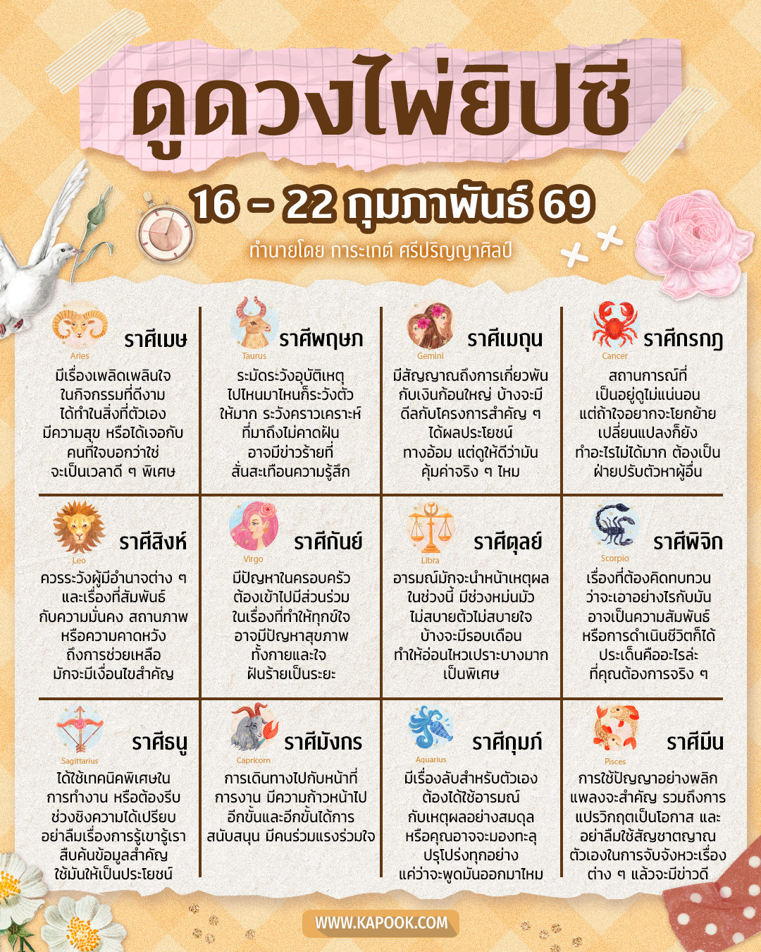 ดูดวงไพ่ยิปซี