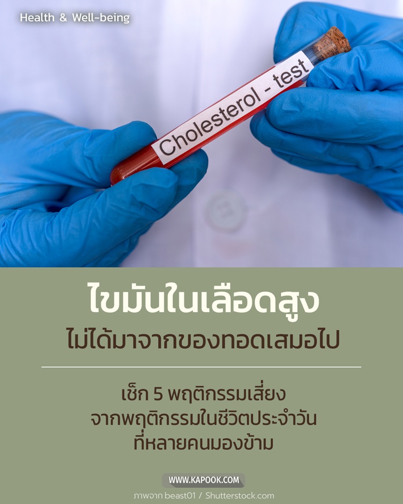 ไขมันในเลือดสูง