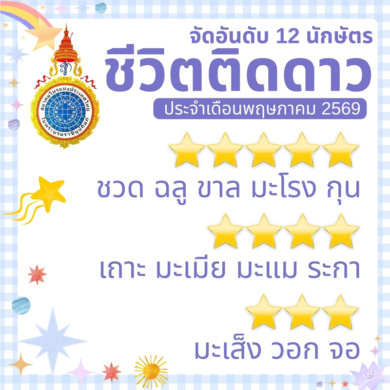 จัดอันดับชีวิตติดดาว