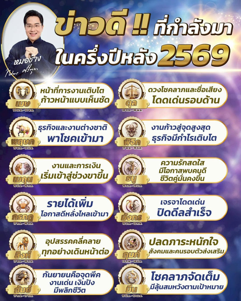ดวงหมอช้าง ทศพร