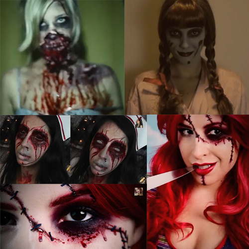 แต่งหน้าฮาโลวีน