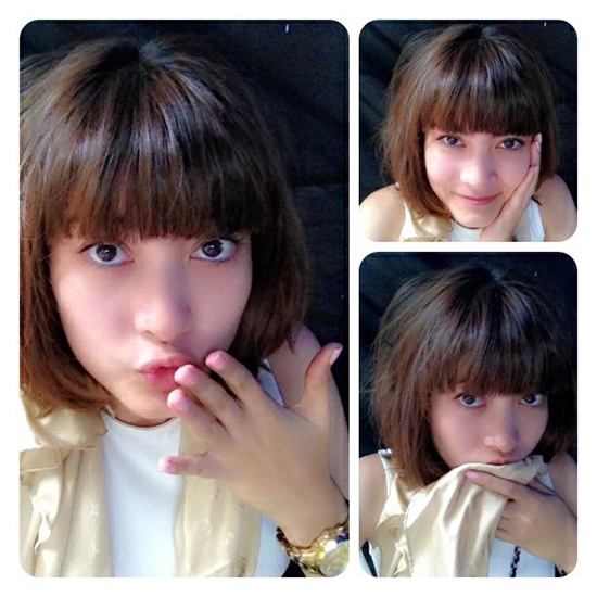 ดาราตัดผมหน้าม้า