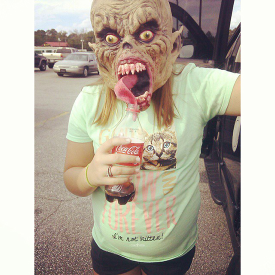 หน้ากากผี