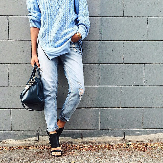 กางเกงยีนส์ขาดรุ่ย