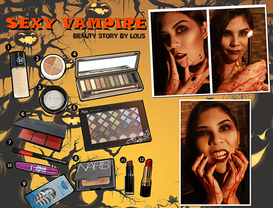 แต่งหน้าฮาโลวีน