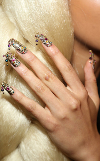 แต่งเล็บรับฤดูหนาว