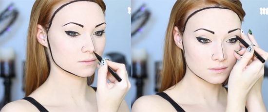 แต่งหน้า 3 มิติ