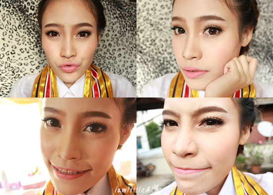 แต่งหน้ารับปริญญา