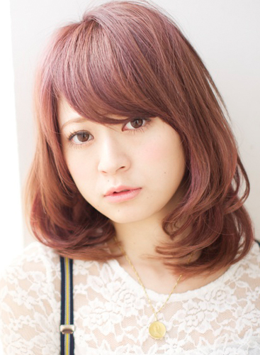 สีผมที่ทําให้หน้าหวาน