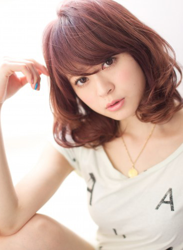 สีผมที่ทําให้หน้าหวาน