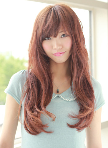 สีผมที่ทําให้หน้าหวาน