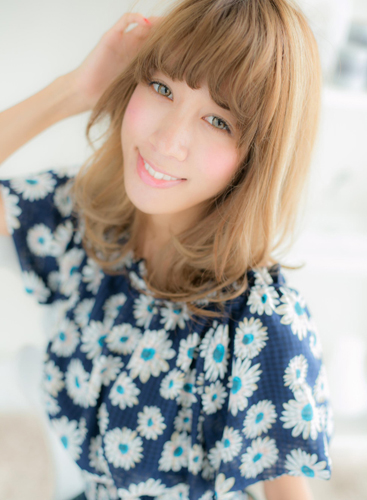 สีผมที่ทําให้หน้าหวาน