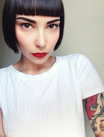 เจาะบนใบหน้า