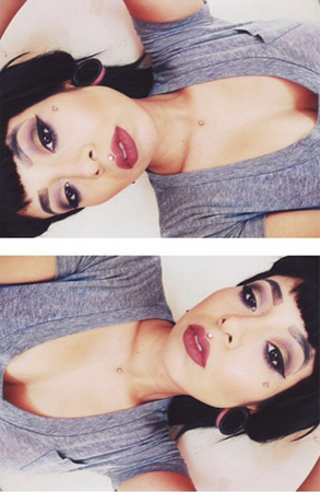 เจาะบนใบหน้า