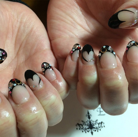 ลายเพ้นท์เล็บวันวาเลนไทน์