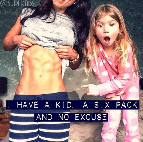 ฟิตหุ่นหลังคลอด