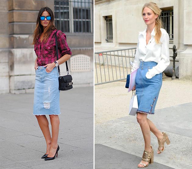 เสื้อเชิ้ตกับกระโปรง